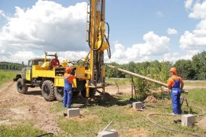 Буріння свердловин у Рокитному, Київська область