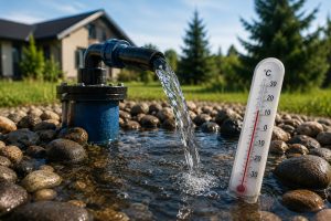 Температура води у свердловині: норми, причини змін та сезонність